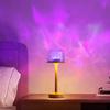 High Footed LED Atmosphere Desk Lamp Water Ripple Romantic Projection Night Light 3/16 Colors Changing Non-slip Bottom Lamp