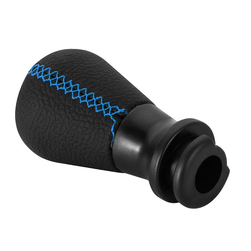For Peugeot 207 307 406 / Citroen C3 C4 C5 Leather Gear Shift Knob Lever Shifter Stick Gaiter Boot Collar Case Cars Accessories