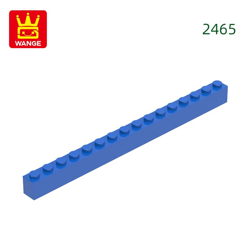Non-Toxic 16Pcs/Lot 2465 1X16 Dots Thick Building Blocks Moc Classic Accessories Compatible Bricks Children Toys Gift Box