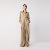 ELLE French Brushed Fashion Design Loose Versatile High Waist Commuter Wide Leg Pants Casual Pants Women Bottoms EK53183