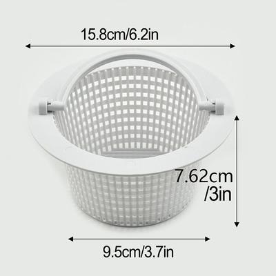 Pool Skimmer Basket For Inground Pools Skimmer Basket With Handle Pool Supplies Skimmer Wall Drainage Accessories Filter Basket