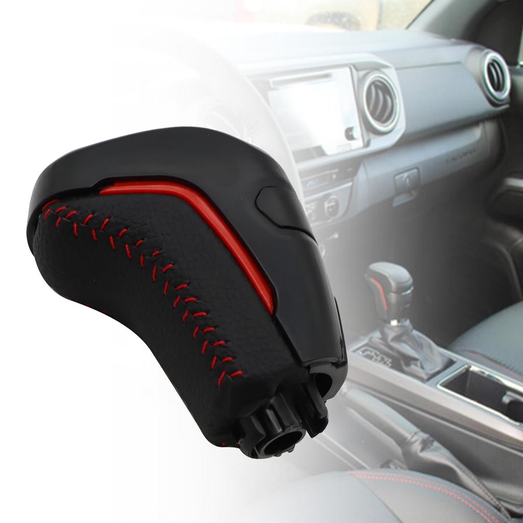 Yunnergo PTR5735170 Automatic Shift Knob Handle for Tacoma TRD PRO 2016-2021 Black 2.7L L4 3.5L V6