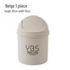 Cute Mini Desktop Trash Can with Lid for Home and Office