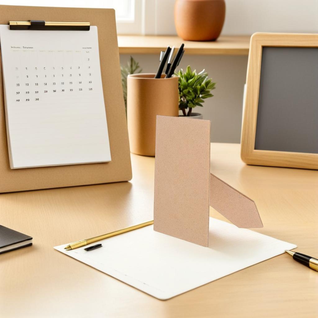 3Pcs Picture Frame Easel Backs Self-Adhesive Stable Support Quick Install 5 Inch Khaki Tabletop Photo Frame Stand Display