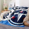 Tennessee Titans Print Flannel Blanket, High quality Comfortable for All Seasons, Home Decor, Warmth and Comfort, Perfect for Christmas Gifts