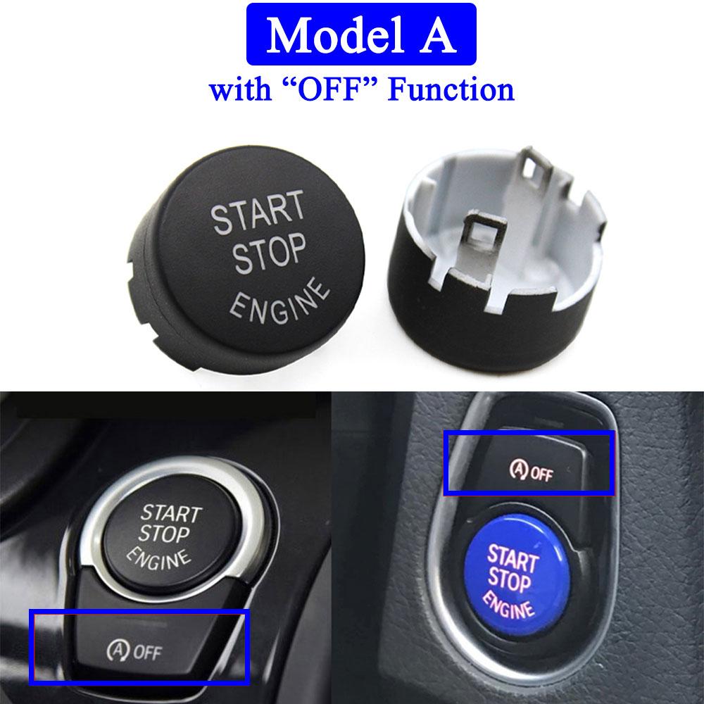 Buton de oprire pentru aprinderea motorului de mașină pentru pornire și oprire pentru BMW Seria FG 1 2 3 4 5 6 7 X3 F20 F22 F30 F32 F01 F02 F10 F12