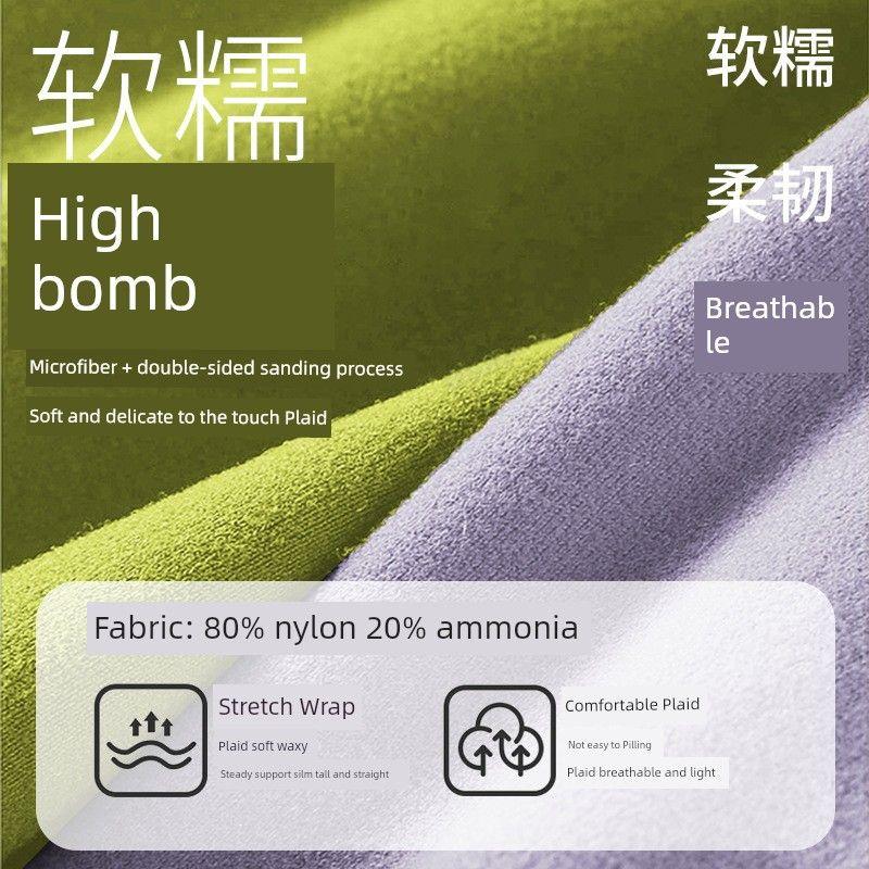 Export Soft Glutinous Yoga Straps Fitness Beauty Back Yoga Vest Sports Intimates Bubble Wrap Running Cover Supernumerary Breast Tops Women
