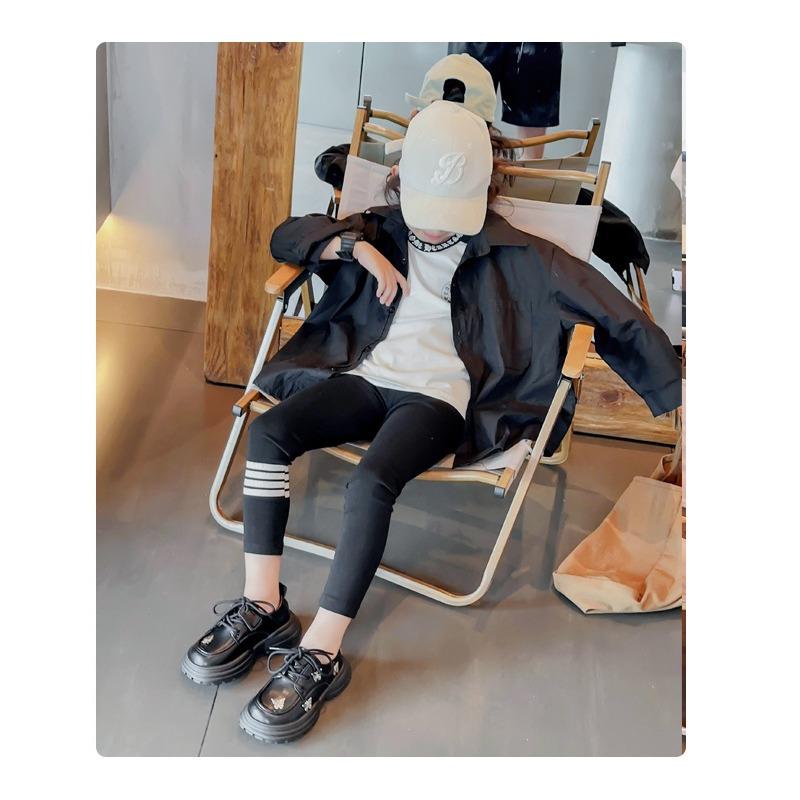 Children's Shoes Boys' Shoes Autumn New Girls Students Soft Soles Foreign Style Lace-up Princess Shoes Comfortable Small Leather Shoes