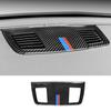 Carbon Fiber Dashboard Air Outlet Vent Frame Cover Trim Stickers For BMW E90 E92 E93 3 Series 2005-12 Car Interior Accessories
