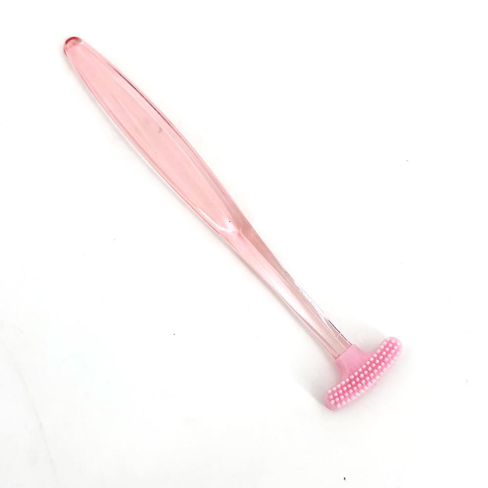 Silicone Tongue Scraper Toothbrush Oral Cleaning Brush For Fresh Breath And Healthy Tongue Surface Clean
