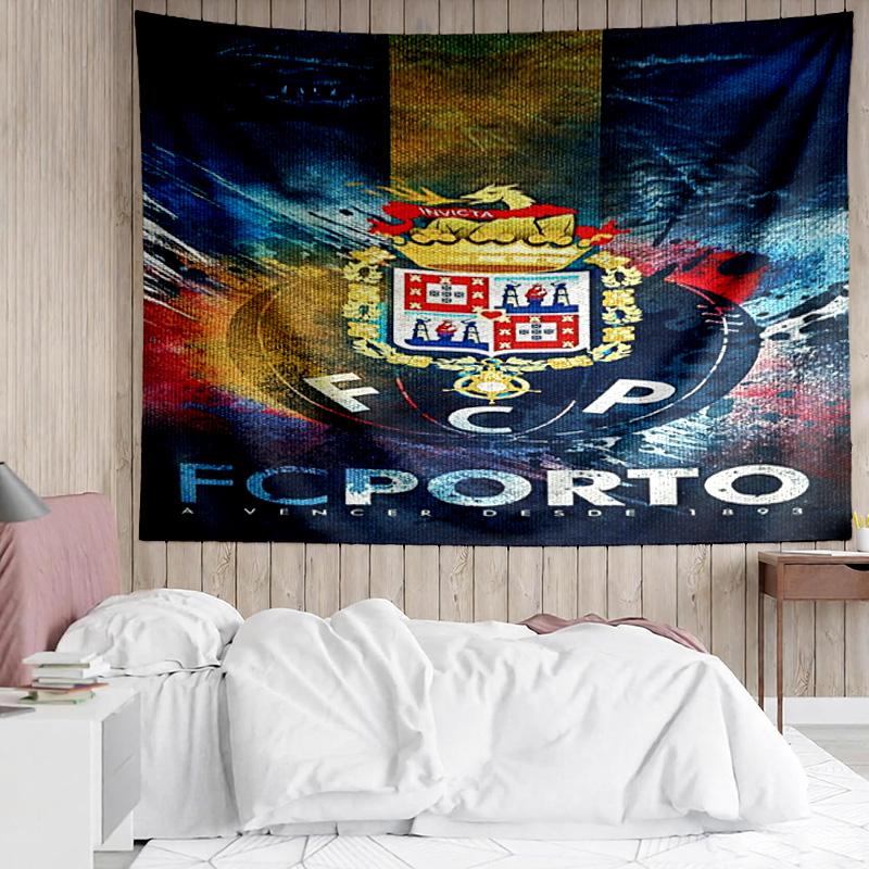 Fc Space Emblem Printed Printed Tapestry, for Bedroom,Livingroom, Dormitory, Large Wall Decor, Fabric Decor Fan Birthday Gifts