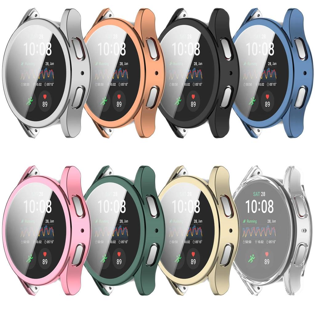 Plně Ochranný Kryt Pouzdro Shell Pro Samsung Galaxy Watch 7 40mm 44mm Příslušenství pro Chytré Hodinky Rámeček Pouzdra TPU Ochrana Obrazovky
