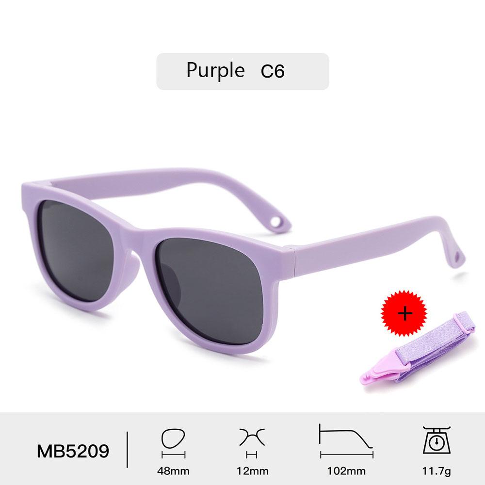 Square Sunglasses Trendy Newborn Sunglasses Flexible Frame Sunglasses Fashionable For Travel Outdoor Sports Fashion Outfits