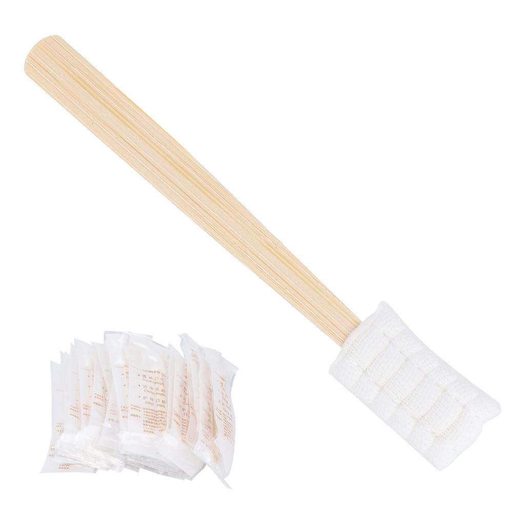 30Pcs Einweg-Zahnbürste Schwangerschaft Postpartale Mundpflege Zitrone aromatisiert Mundreinigung Stick