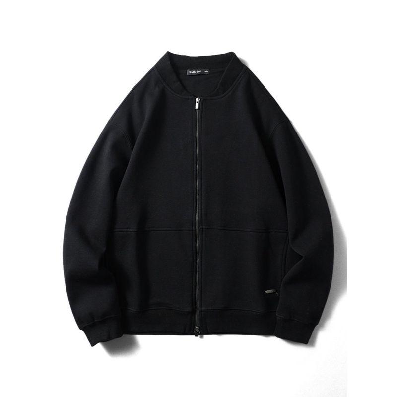 American Retro Knitted Baseball Jacket for Men, Autumn and Winter Zip-Up Sweatshirt, Export Quality Sports Casual Jacket
