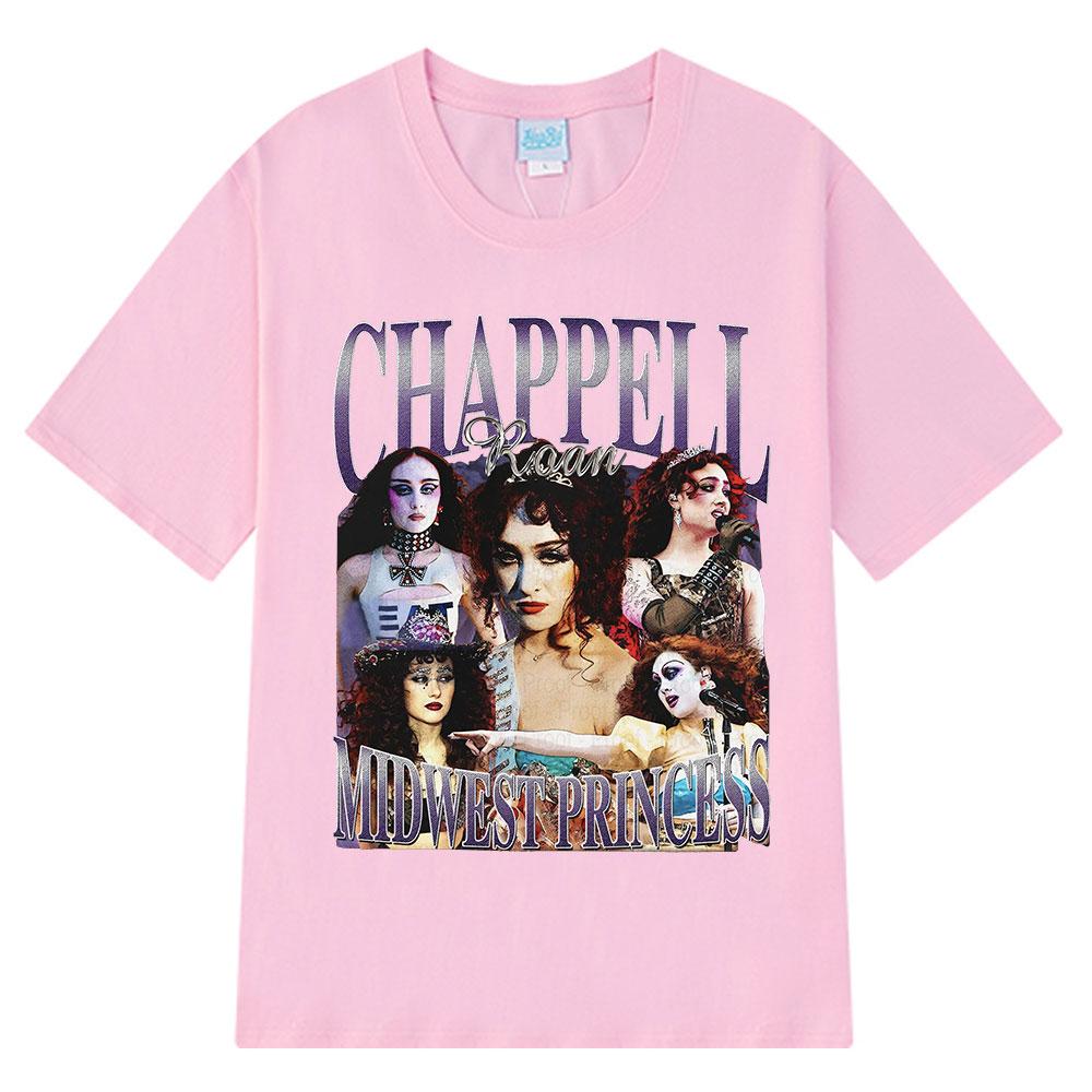 Chappell Roan Midwest Princess Tshirt Unisex Unisex Vintage Fashion Country Music T Shirts Cotton Y2k Harajuku Tshirts