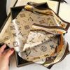 Luxury Fashion Print 70*70Cm Silk Square Scarf Women Soft Satin Hairband Neckerchief Tie Female Headband Foulard Bag Ribbon