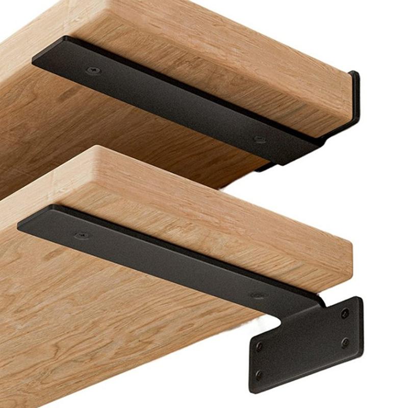 Suport raft de perete Trepied suspendat Suport raft Ascuns Fixat pe perete Raft de depozitare cu compartimentare Rafturi Suport unghiular Îngroșat