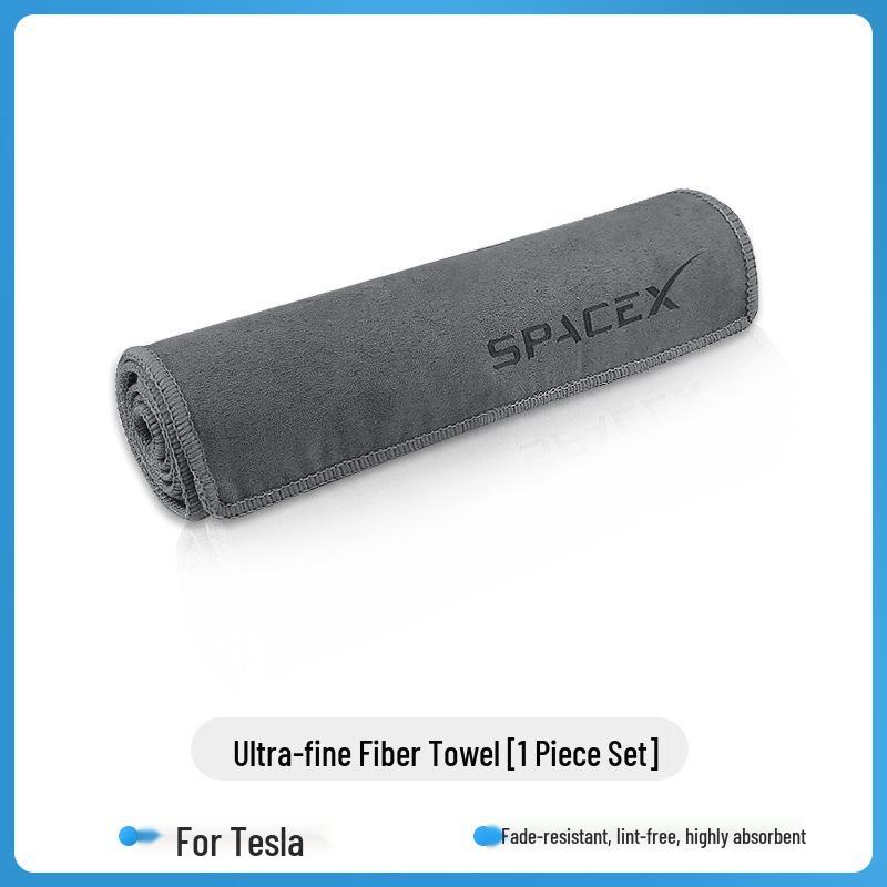Premium Water Absorbent, Lint-Free Car Wash Towel for Tesla Model Y & 3
