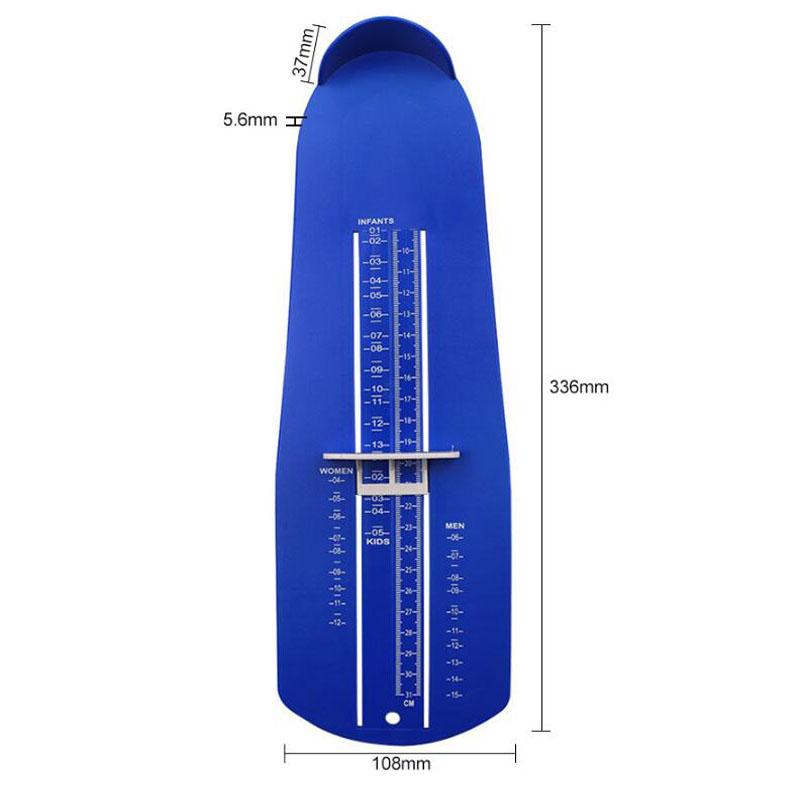 Foot Measuring Device Baby Foot Length Ruler Children Shoes Fittings Gauge Tools Adults Feet Measure Ruler US Standard Size