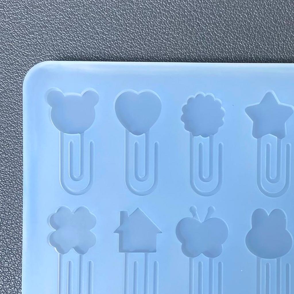 Multipurpose Paperclip Theme Silicone Mold Food Grade Silicone Mould Perfect for Jewelry Ornaments and Artistic Projects