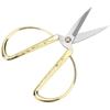 Household Stainless Steel Scissors with Beautiful Chinese Dragon Phoenix Pattern Handle (3.5 )