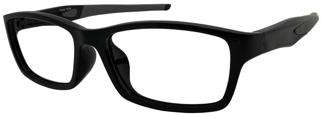 az Cool and easy to wear reading glasses sporty frame straight temple UV400 clear treated reading glasses light cut Sabae manufacturer high