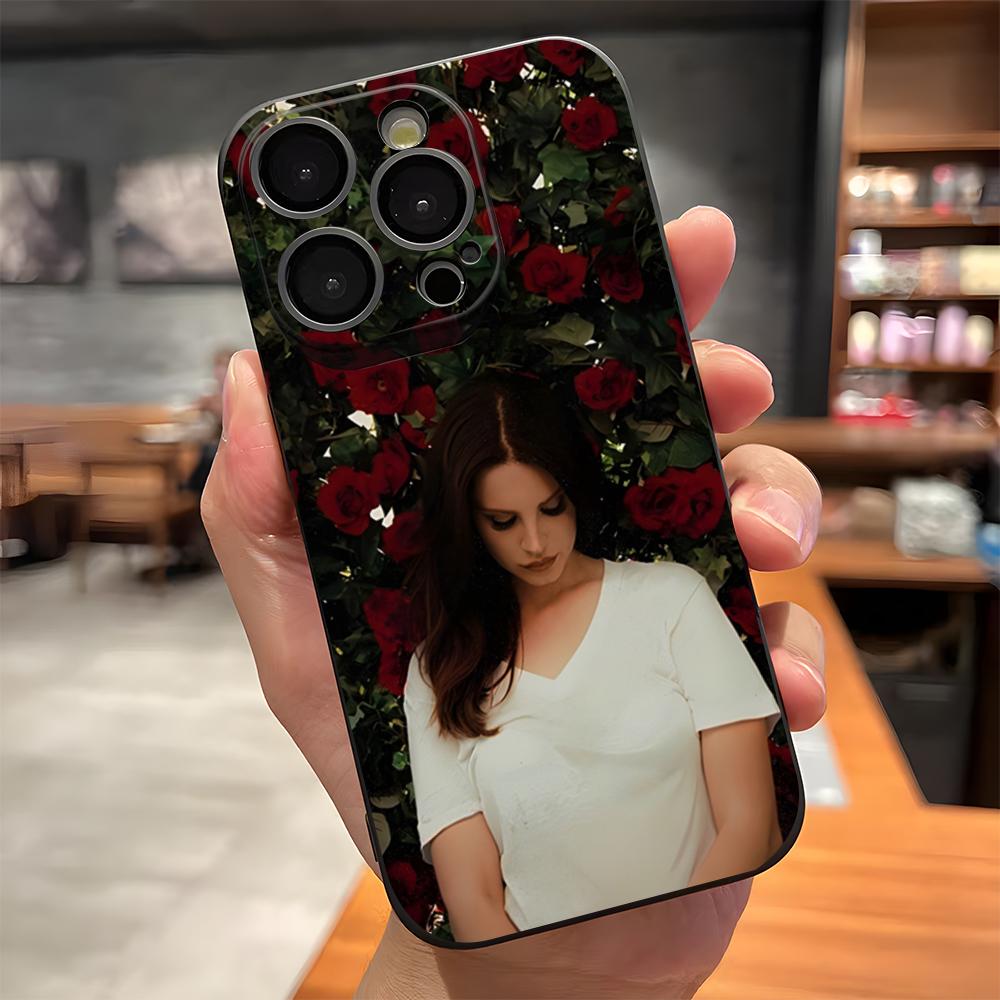 

Чехол для телефона певицы Л-Лана Дель Рей Для IPhone 17 Pro Max 15 Pro 16 14 Plus 12 13 Mini 11 Pro Ударопрочный Мягкий чехол iPhone12 ProMax