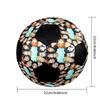 Soccer Ball Colorful Machine Stitched PVC Size 5 Team Training Competition Ready Durable High-Bounce Cool Sports Gift
