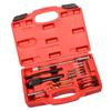 652F Heavy Duty Engine Preheat Plug Tool Collection 16Pcs Set Precisions Carbon Steels Glow Plug Removal Extractor Tool