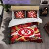Biancheria da letto a tema Middlesbrough FC Set 3 Pezzi Copripiumino Biancheria da letto Decorativa per Camera Adolescenti Decorazione Casa