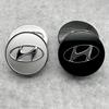 4 szt. 60mm Kołpaki Środkowe Felg Samochodowych Pokrywa z Logo Akcesoria Do Hyundai Palisade Bayon Tucson Inster NEXO Creta i30 i20 i10 Grand