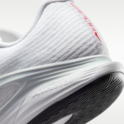 Nike Court Air Zoom Vapor 12 HC White Pure Platinum Light Crimson