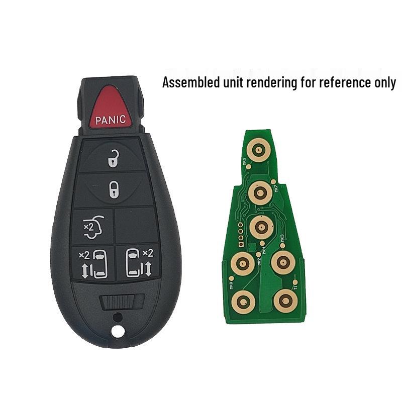 Kompatibel mit JP Jeep: GQ4-53T Semi-Smart 6-Tasten Motherboard, 433 MHz, 4A Chip