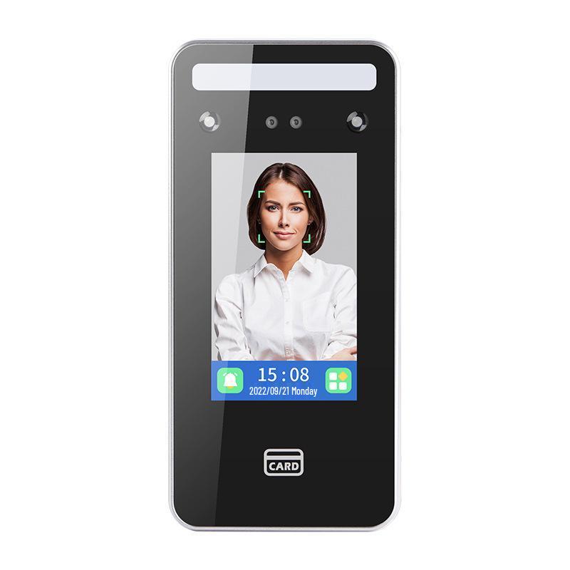 Smart Face Recognition Access Control System with IC Card, Password, and Electromagnetic/Electric Lock Compatibility.