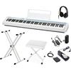 PX-S1100 CB Calm Blue Digital Piano, 88 Keys, Headphones, Damper Pedal, X-Stand, and X-Chai...