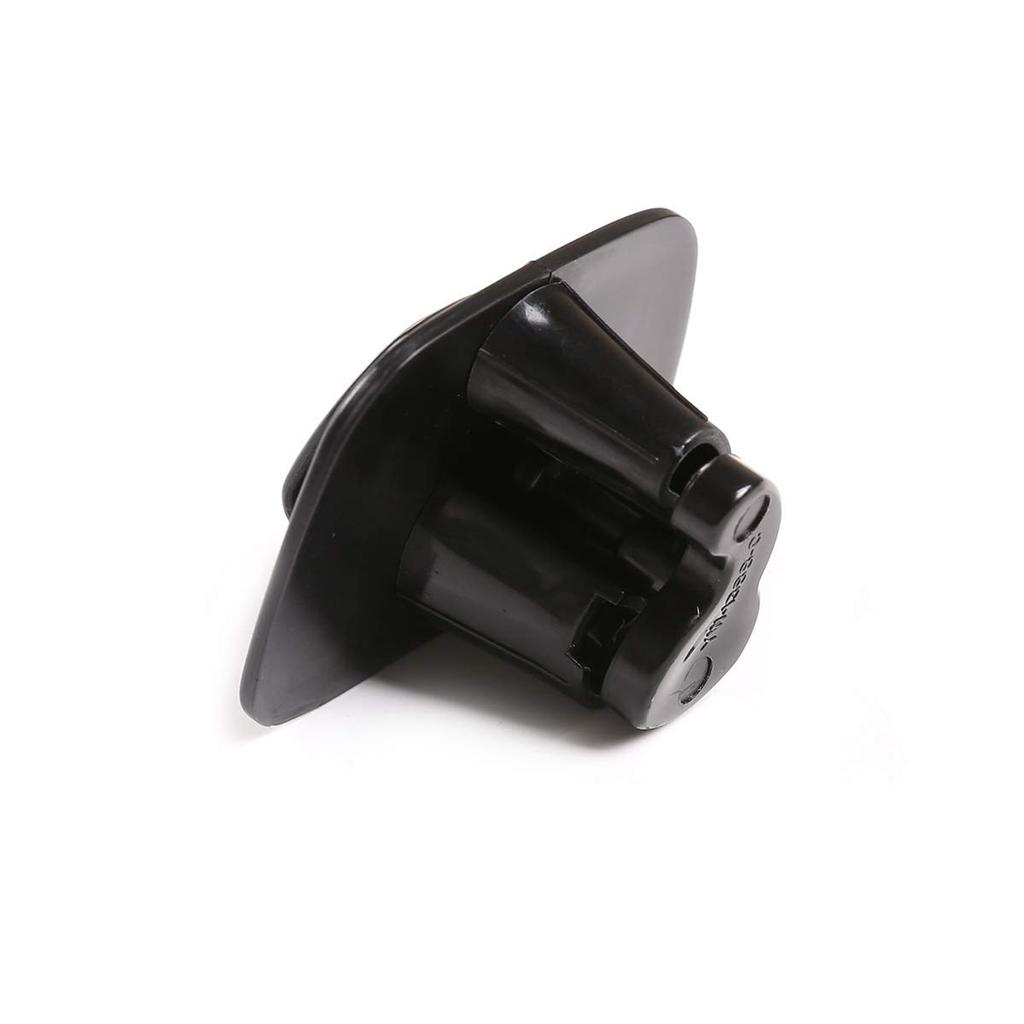 Akcesoria Samochodowe Plastik ABS Pokrowiec Dekoracyjny Haczyk Dachowy Wewnętrzny Samochodu Pasuje do Volvo V90 S90 XC40 XC60 XC90 2015-2020 (czarny)