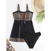 Womens Modest One-Piece Swimsuit With Padded Bust Support Slimming Fit Swimming Beach Pool