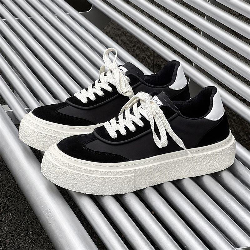 Fashion Italian Genuine Leather Oxford Shoes Breathable Outdoor Antiskid Sneakers New Men Handmade Casual Leather Lace-Up Walking Shoes