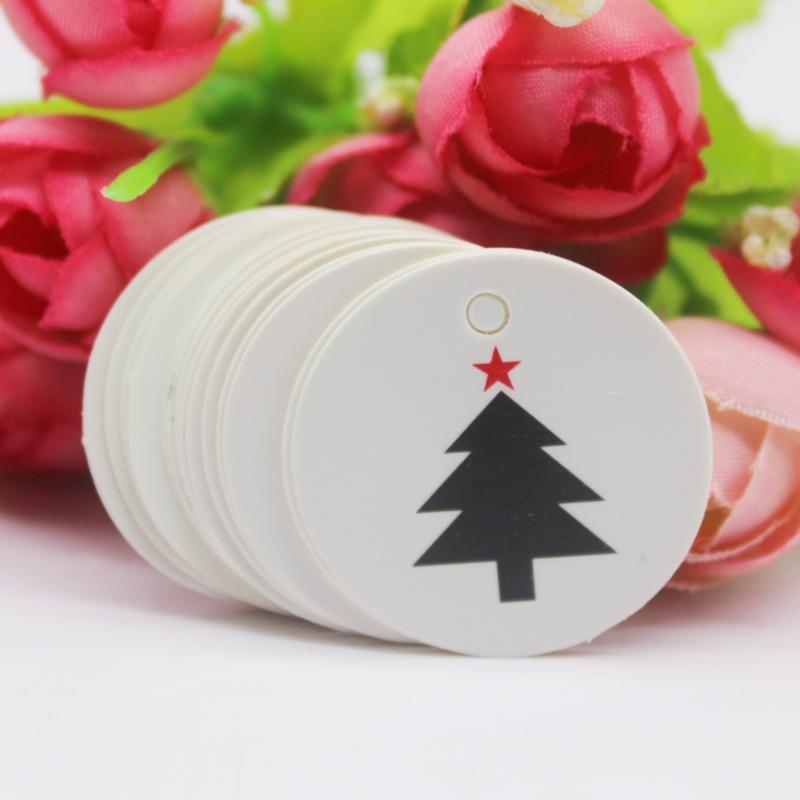 

100 шт. белых подарочных бирок, новейшие круглые бирки диаметром 3 см, 300 г, картонные бирки, печенье, бирки с изображением любимых питомцев, хит продаж 100tag100string