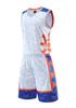 Conjunto de Uniforme de Baloncesto Transpirable para Hombres, Mujeres y Niños - Ideal para Entrenamiento y Competición con Opciones de Impresión Personalizada