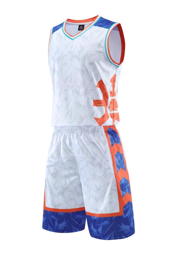 Conjunto de Uniforme de Baloncesto Transpirable para Hombres, Mujeres y Niños - Ideal para Entrenamiento y Competición con Opciones de Impresión Personalizada