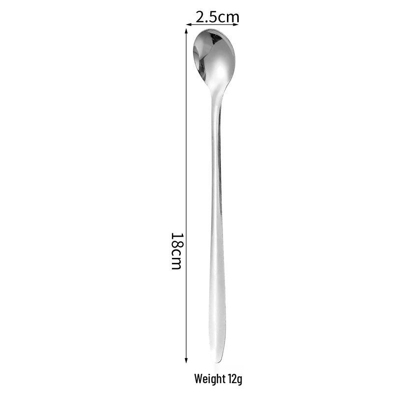 Elegante Edelstahl-Löffel für Desserts, Kaffee und Honig - Design mit Vogelnester-Tremella, Perfekt für Hochzeiten