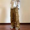 Dongjiao Nologo High Street Fashionable Leisure Cargo Pants Goodbye Loose Loose Pants