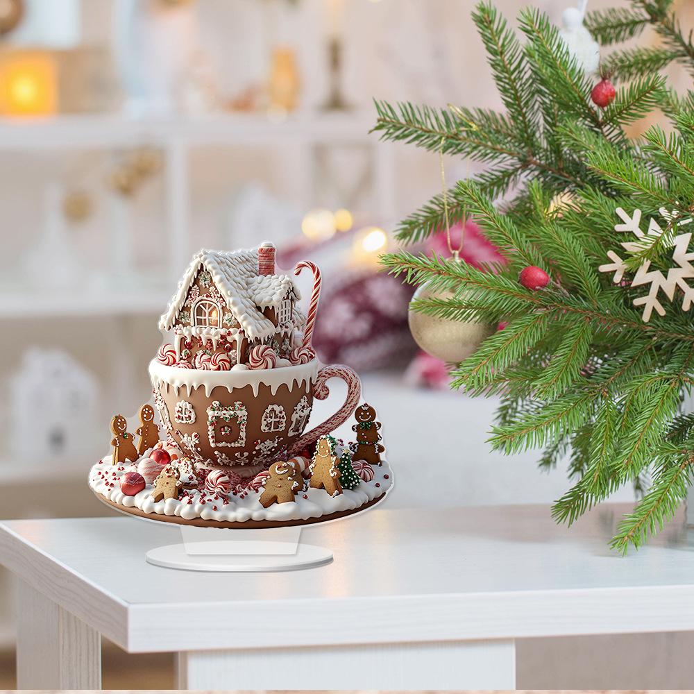 Cake, chocolate, candy house, desktop decoration, children's gift, home decoration, interior decoration, handicrafts, decoration