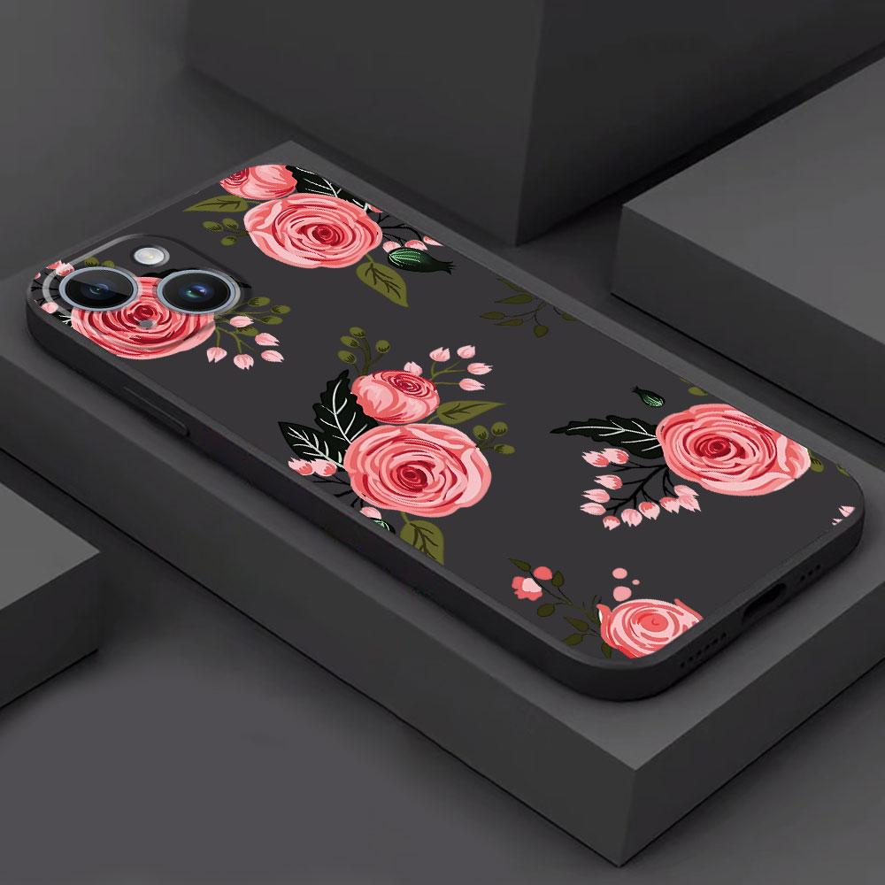 Buchstabenblume Handyhülle für Google Pixel 6a 7 Pro 6 Pro 8 Pro 7a TPU Weiche Hülle