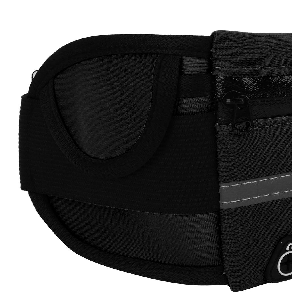 Running Waist Belt Bag Comfortable Unisex Waist Packs for Workout Cycling TravellingBlack