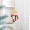 Retro Christmas Tree Decoration Pendant Resin Hanging Ornament  Background Layout