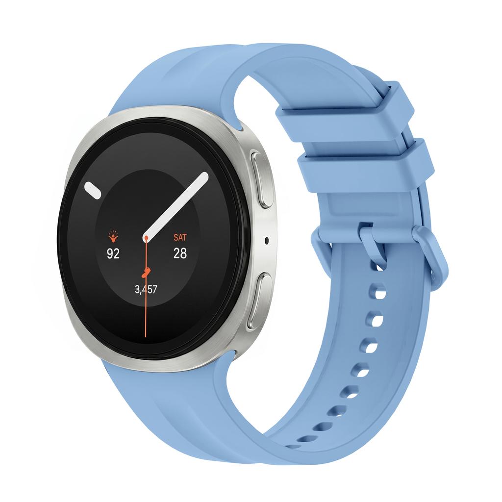 Official 1:1 Silicone Strap For Samsung Galaxy Watch 9 8 40mm 44mm Comfortable Bracelet For Galaxy Watch 8Classic 46mm Accessory
