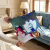 Game DDeltarune TTenna Pillow Covers Cartoon Sofa Decorative Home Doublesided Printing Short Plush Cute Cushion Cover